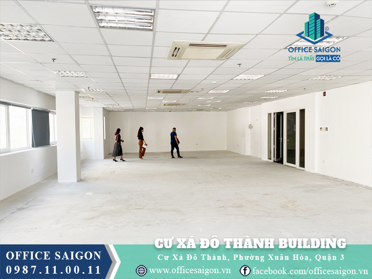 Mặt bằng toà nhà Cư Xá Đô Thành Building