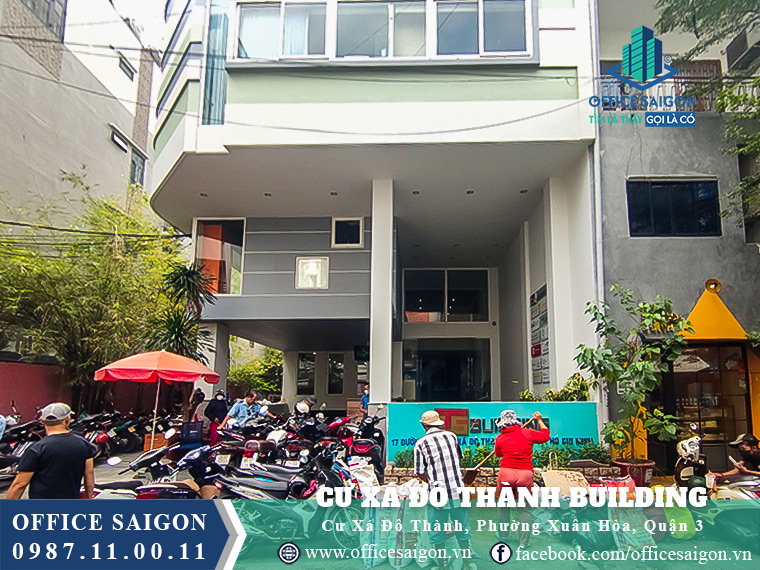 Mặt tiền toà nhà Cư Xá Đô Thành Building