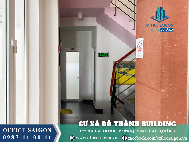 Sảnh thang máy toà nhà Cư Xá Đô Thành Building