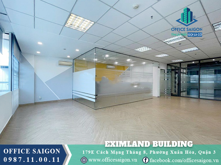 Mặt bằng toà nhà Eximland Building CMT8