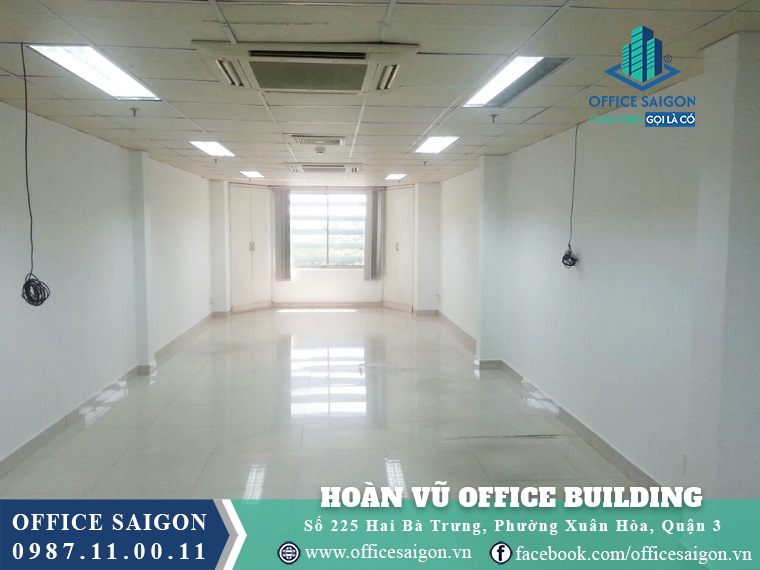 Mặt bằng toà nhà Hoàn Vũ Office Building Hai Bà Trưng