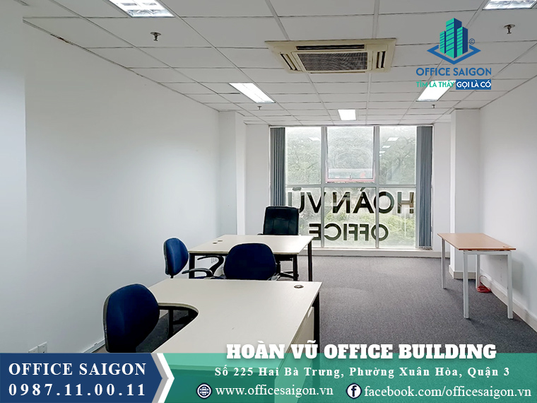 Mặt bằng toà nhà Hoàn Vũ Office Building Hai Bà Trưng