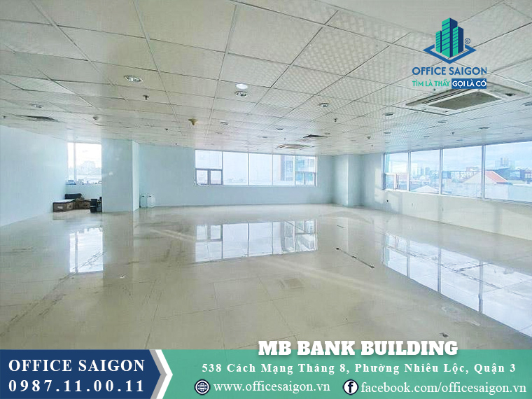 Mặt bằng toà nhà MB Bank Building Cách Mạng Tháng 8