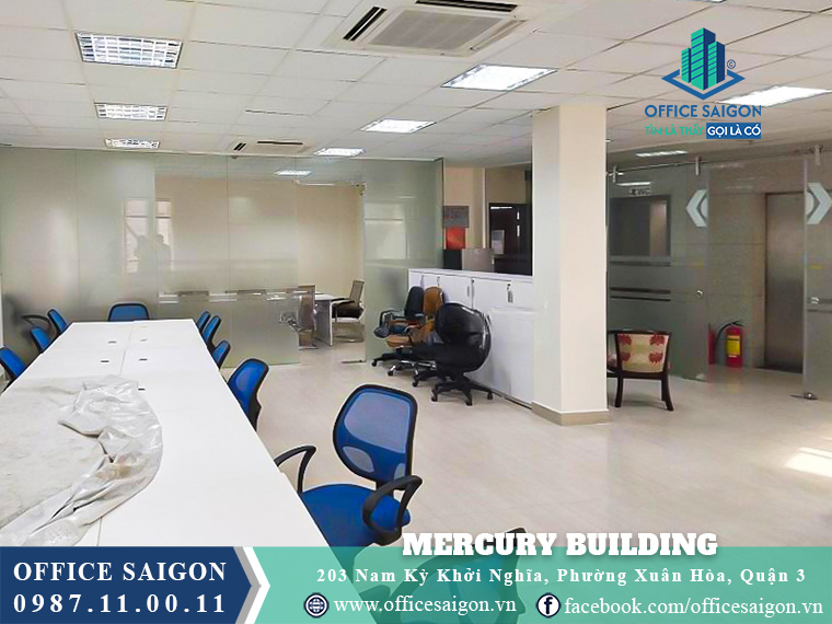 Mặt bằng tòa nhà Mercury Building Nam Kỳ Khởi Nghĩa