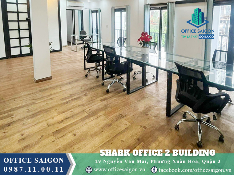 Mặt bằng tòa nhà Shark Office 2 building