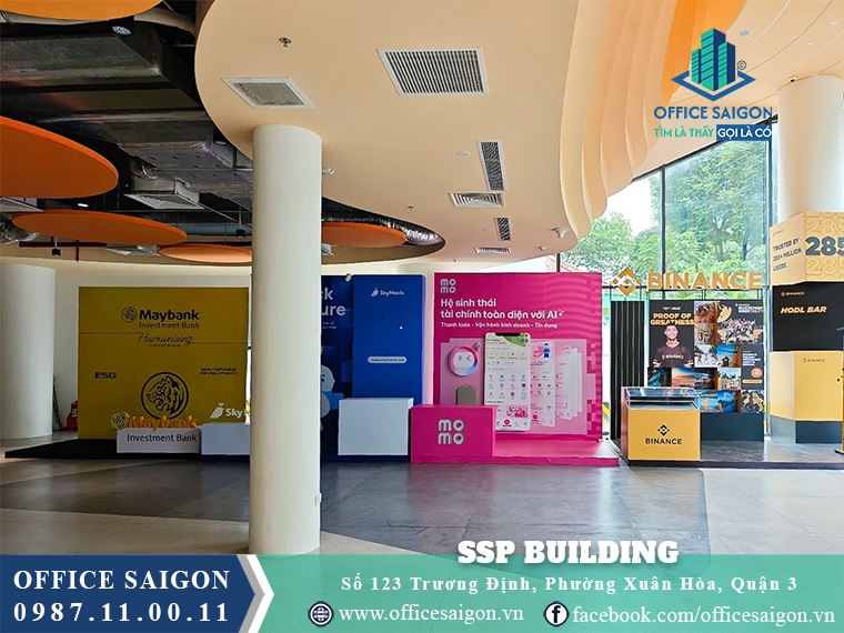 Mặt bằng tòa nhà SSP Building Trương Định