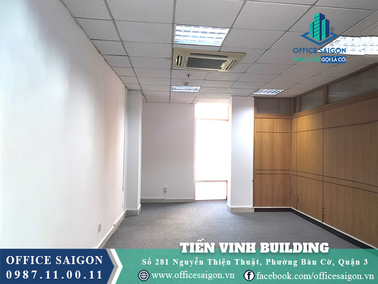 Mặt bằng toà nhà Tiến Vinh Building Nguyễn Thiện Thuật