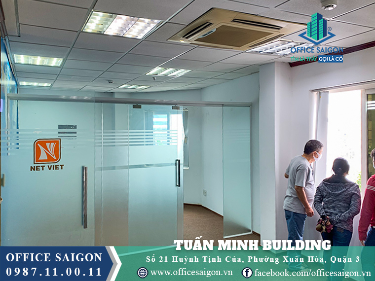 Mặt bằng toà nhà Tuấn Minh Building Huỳnh Tịnh Của