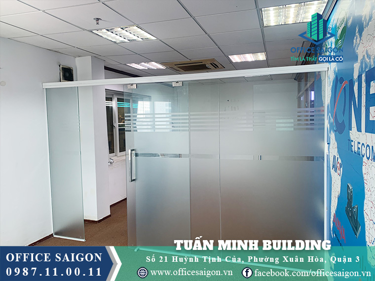 Mặt bằng toà nhà Tuấn Minh Building Huỳnh Tịnh Của