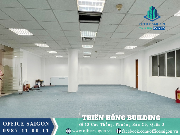 Mặt bằng toà nhà Thiên Hồng Building Cao Thắng