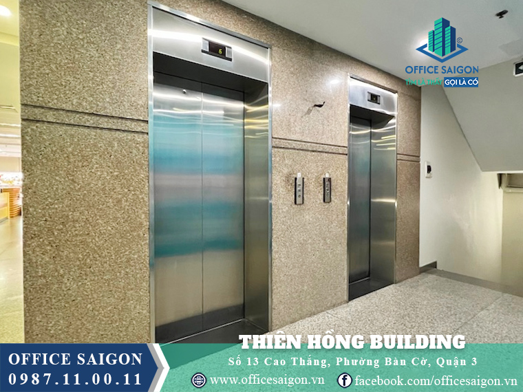 Thang máy toà nhà Thiên Hồng Building Cao Thắng