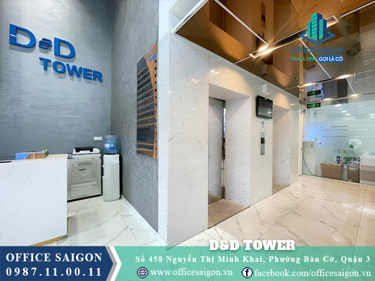 Thang máy tòa nhà D&D Tower Nguyễn Thị Minh Khai