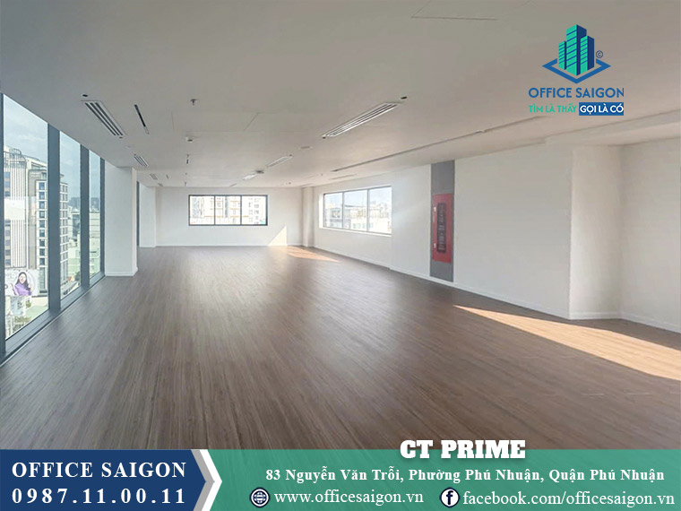 Mặt bằng toà nhà CT Prime Nguyễn Văn Trỗi