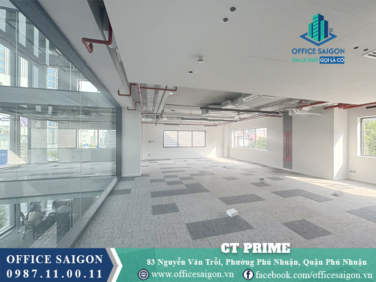 Mặt bằng toà nhà CT Prime Nguyễn Văn Trỗi