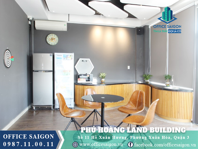 Khu tiếp khách tại Phú Hoàng Land building