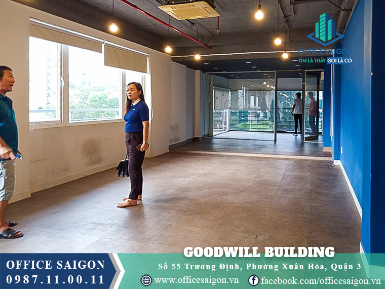 Diện tích trống tại Goodwill Building