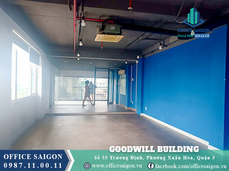 Diện tích trống tại Goodwill Building