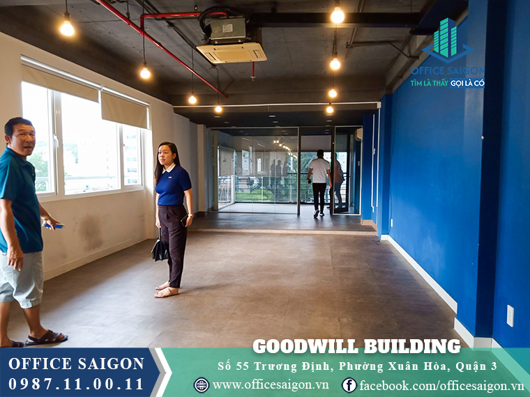 Diện tích trống tại Goodwill Building