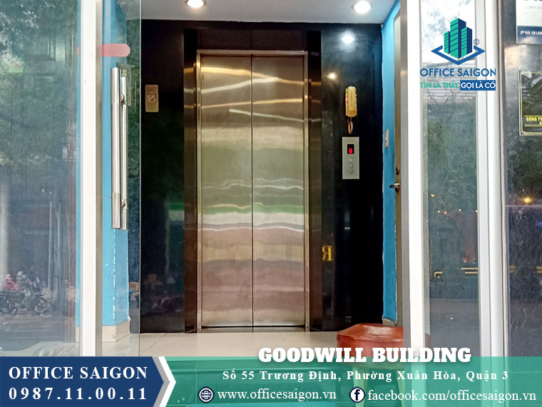 Thang máy tại Goodwill Building