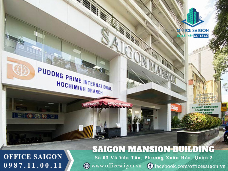 Mặt tiền Saigon Mansion Building