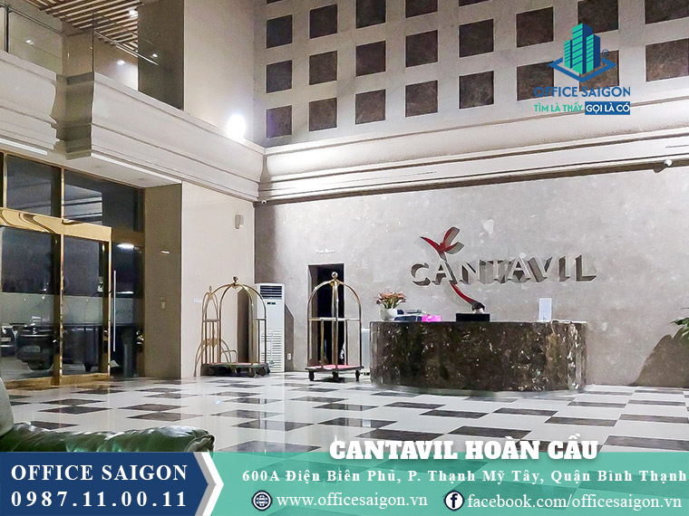 Lễ tân tòa nhà Cantavil Hoàn Cầu