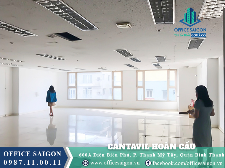 Mặt bằng tòa nhà Cantavil Hoàn Cầu