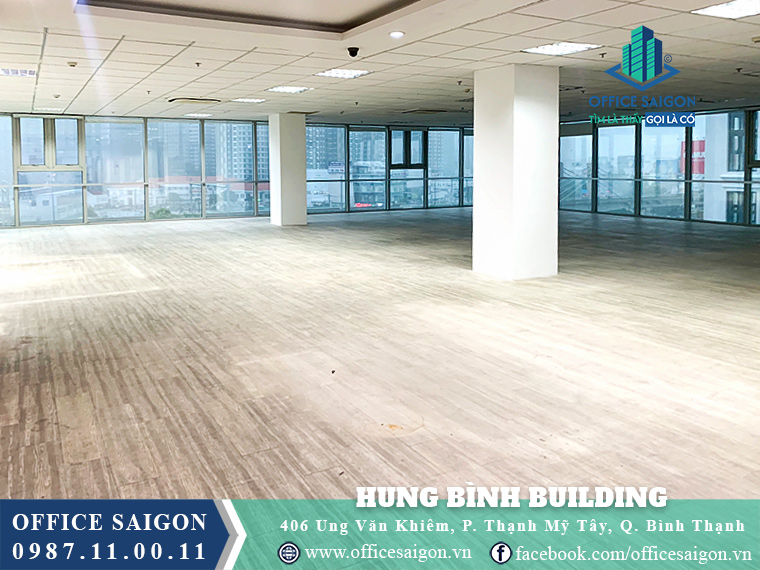 Mặt bằng toà nhà Hưng Bình Building Ung Văn Khiêm