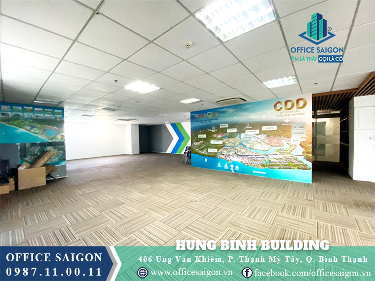 Mặt bằng toà nhà Hưng Bình Building Ung Văn Khiêm