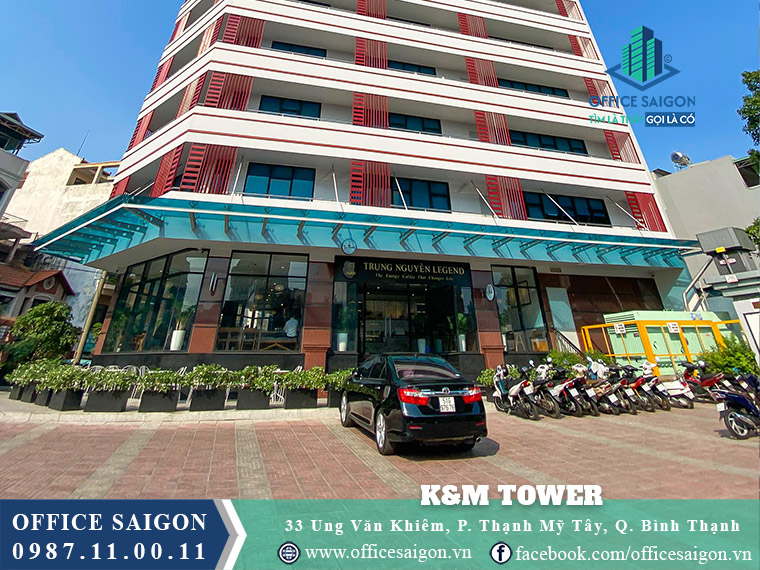 Chỗ đậu xe tòa nhà K&M tower Ung Văn Khiêm