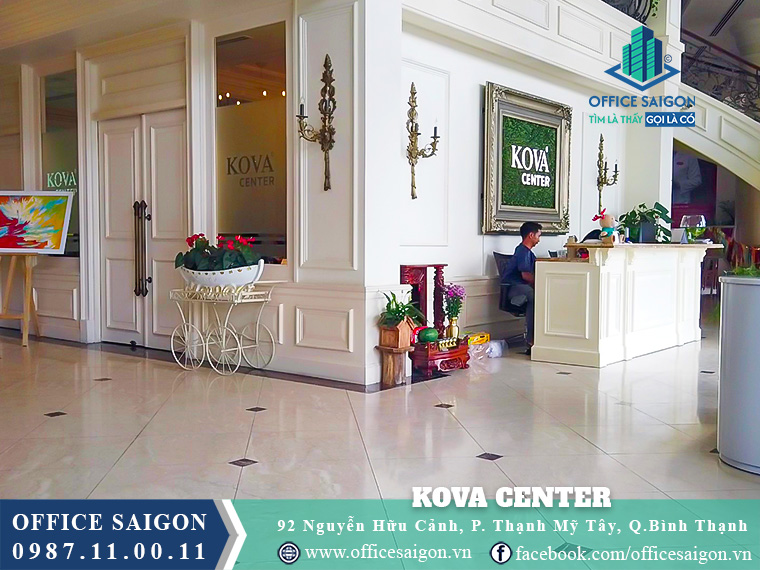 Lễ tân toà nhà Kova Office Center