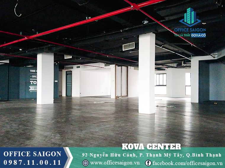 Mặt bằng toà nhà Kova Office Center