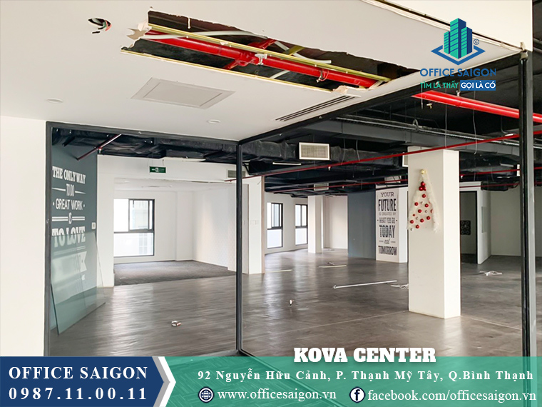 Mặt bằng toà nhà Kova Office Center