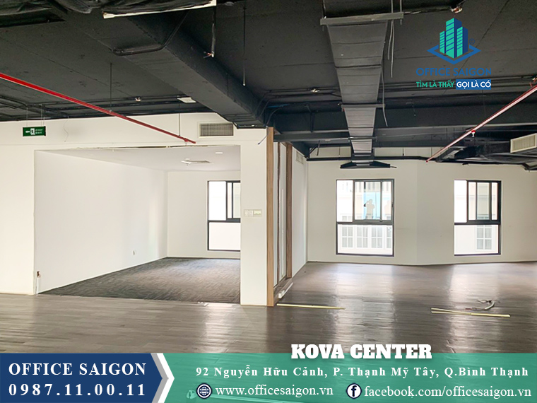 Mặt bằng toà nhà Kova Office Center