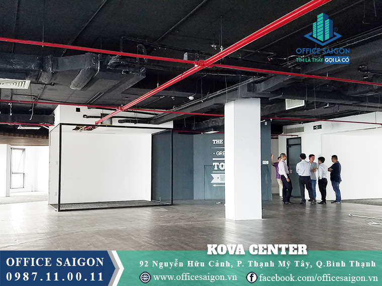 Mặt bằng toà nhà Kova Office Center