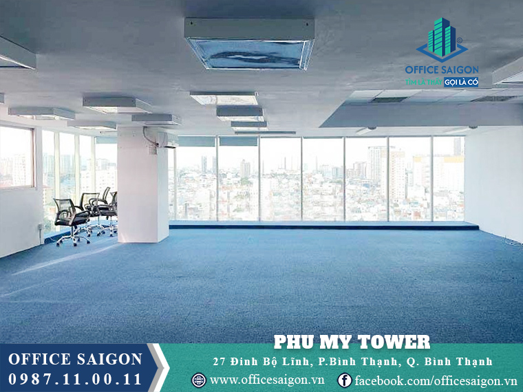 Mặt bằng toà nhà Phú Mỹ Tower Đinh Bộ Lĩnh