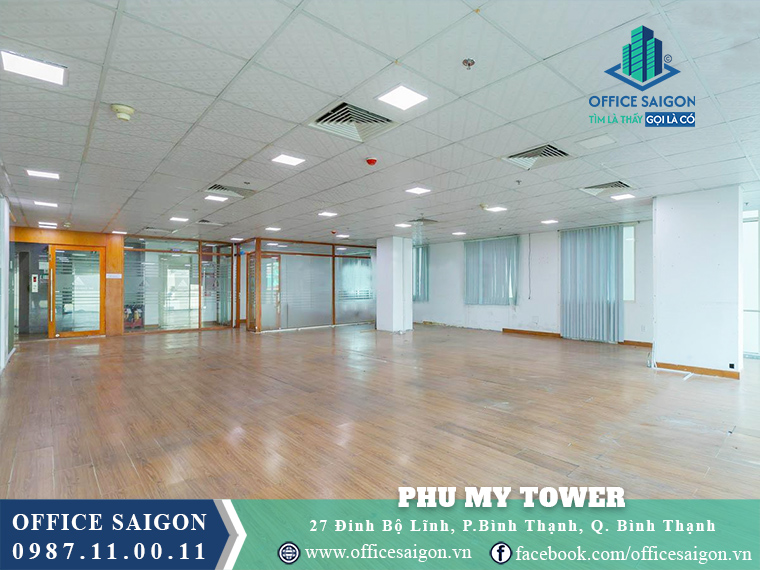 Mặt bằng toà nhà Phú Mỹ Tower Đinh Bộ Lĩnh