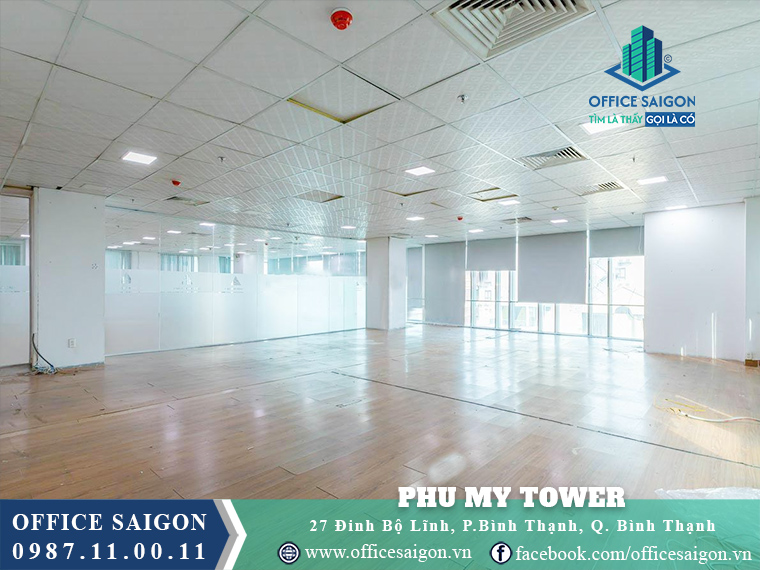 Mặt bằng toà nhà Phú Mỹ Tower Đinh Bộ Lĩnh