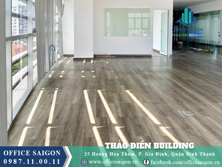 Mặt bằng toà nhà Thảo Điền Building Hoàng Hoa Thám