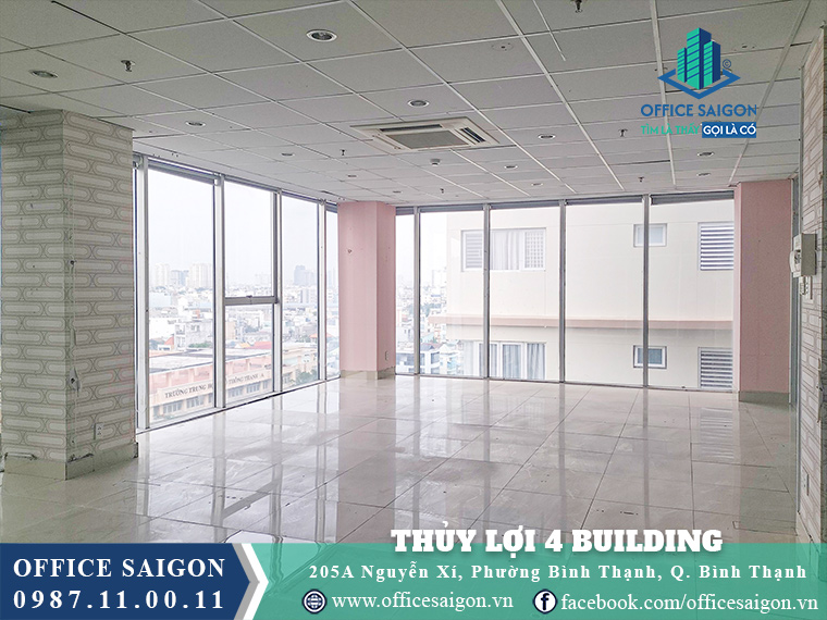 Mặt bằng toà nhà Thuỷ Lợi 4 Building Nguyễn Xí