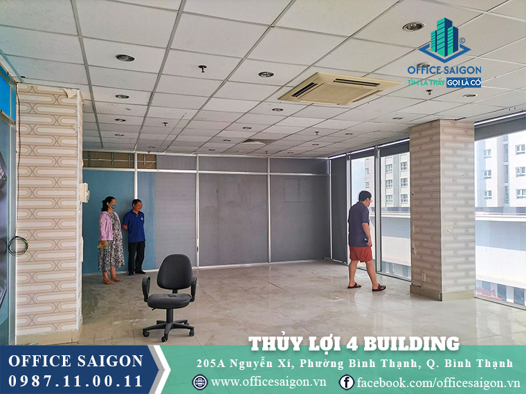 Mặt bằng toà nhà Thuỷ Lợi 4 Building Nguyễn Xí