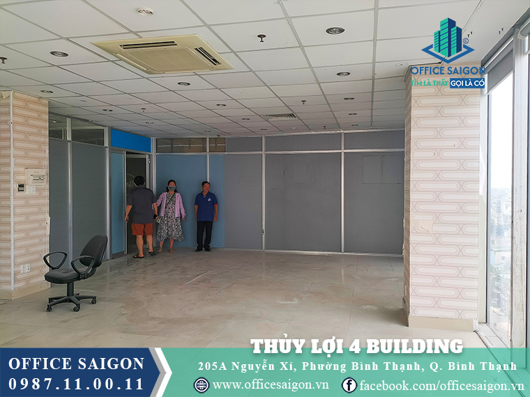Mặt bằng toà nhà Thuỷ Lợi 4 Building Nguyễn Xí