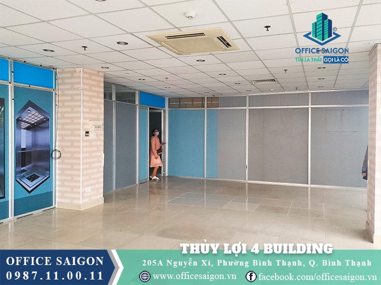 Mặt bằng toà nhà Thuỷ Lợi 4 Building Nguyễn Xí