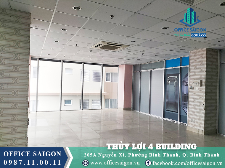 Mặt bằng toà nhà Thuỷ Lợi 4 Building Nguyễn Xí