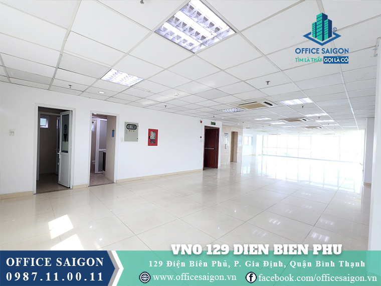 Mặt bằng toà nhà VNO Building Điện Biên Phủ