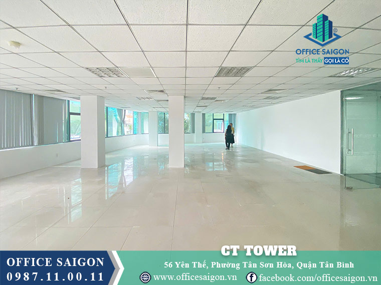 Mặt bằng toà nhà CT Tower Yên Thế