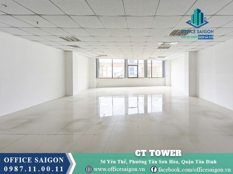 Mặt bằng toà nhà CT Tower Yên Thế