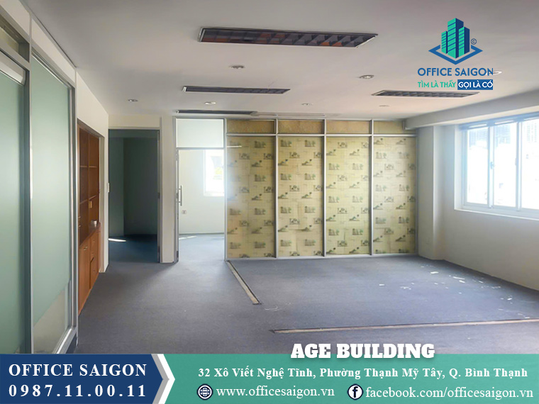 Mặt bằng tòa nhà AGE Building Xô Viết Nghệ Tĩnh