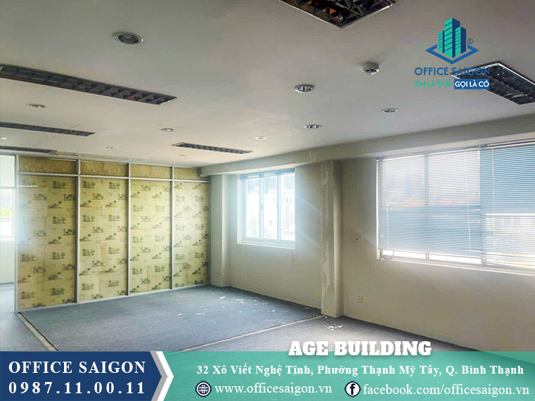 Mặt bằng tòa nhà AGE Building Xô Viết Nghệ Tĩnh