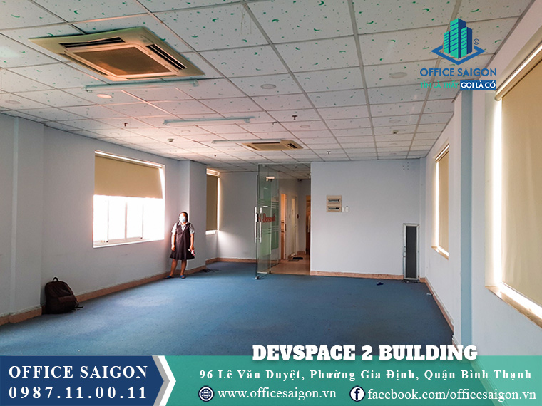 Mặt bằng tòa nhà Devspace 2 Building Lê Văn Duyệt