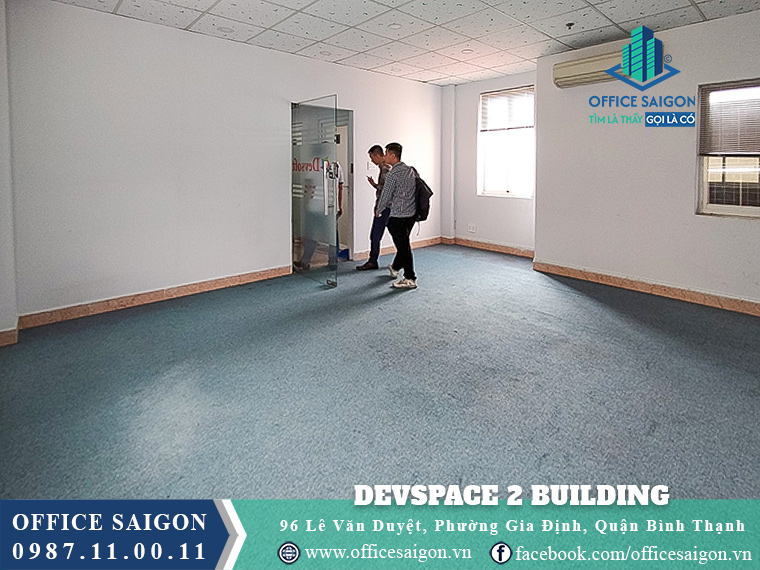 Mặt bằng tòa nhà Devspace 2 Building Lê Văn Duyệt